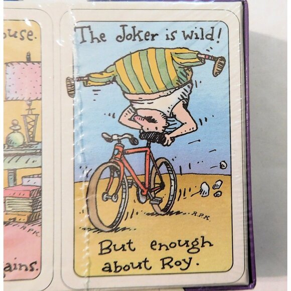 Shoebox Greetings Double-Deck Playing Cards The Lundquists Jumbo Index - Picture 4 of 4